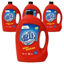 탐사 파워워시 액체세제 본품, 2.5L, 4개 제품 사진